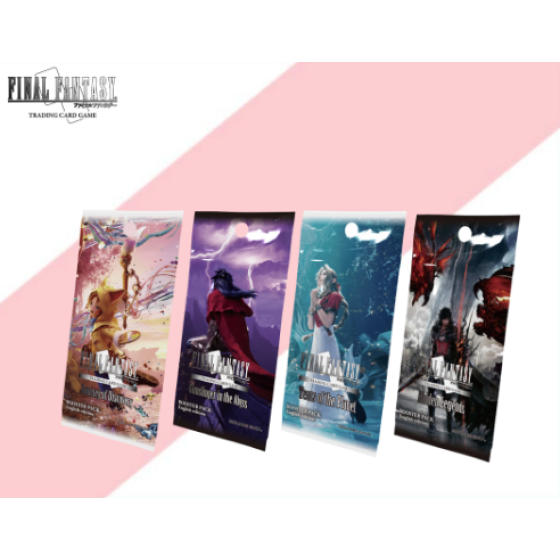 【English】Final Fantasy TCG Booster Pack (Official) * Genuine *